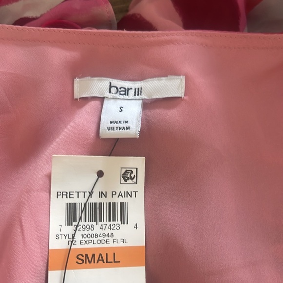 NWT BAR III Wrap Dress with ruffle hem - Picture 3 of 3